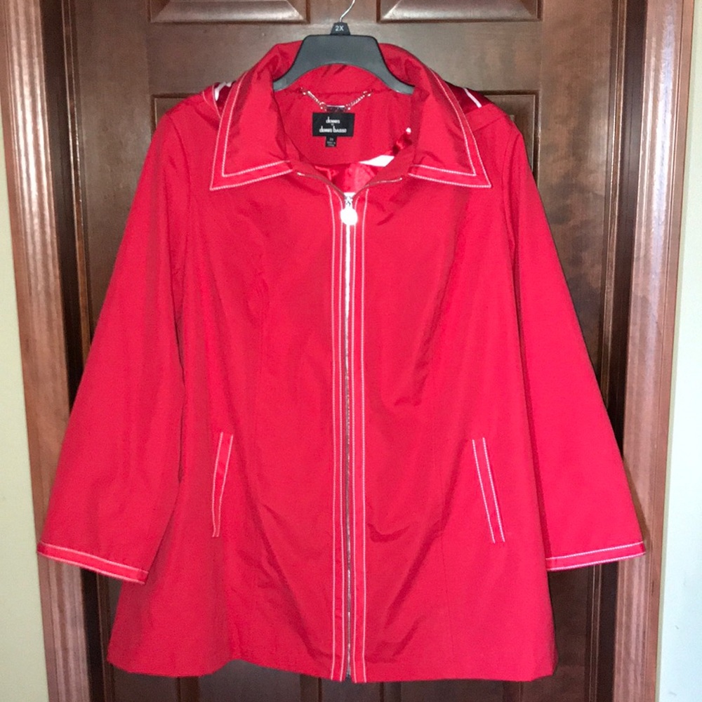 Dennis by Dennis Basso water resistant jacket